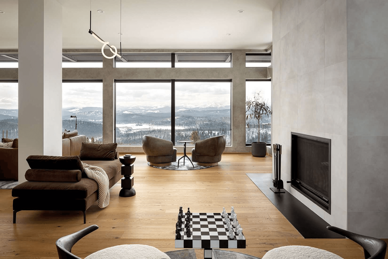 Intérieur d’un logement contemporain